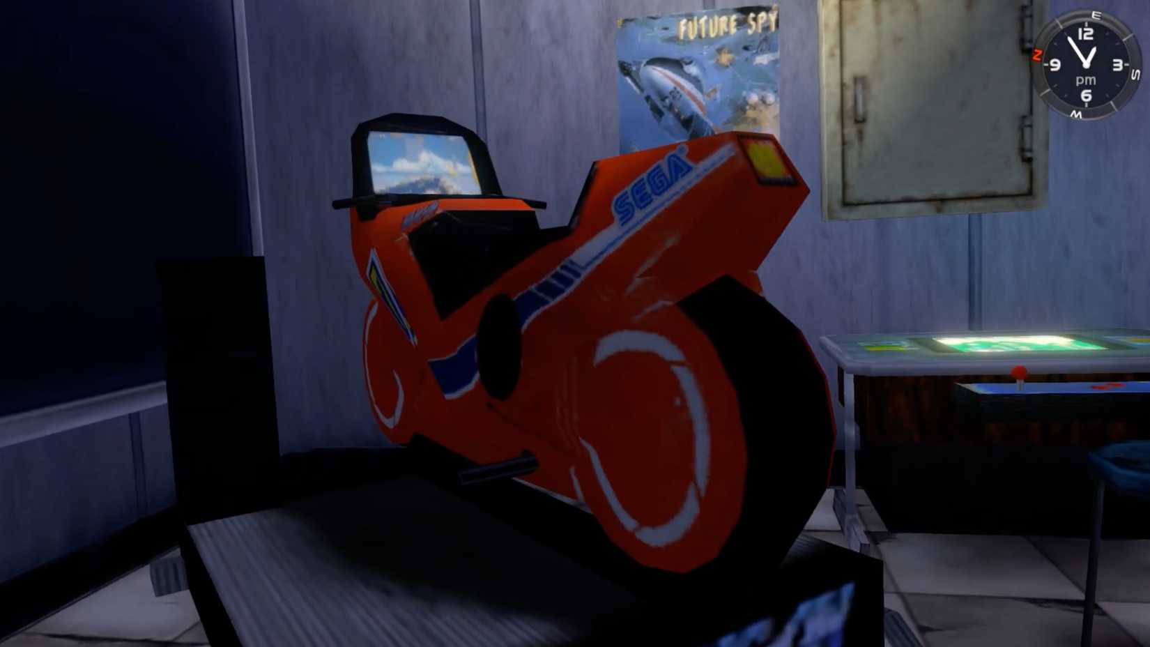 Shenmue Hang-On game in You Arcade, Dobuita.