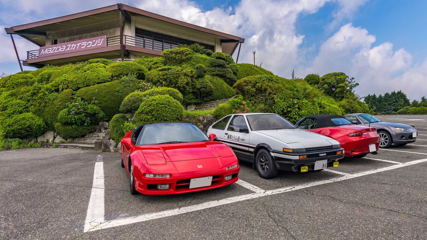 Hakone, Japan - September 01, 2016: Fun 2 Drive experience in Japan with a Honda/Acura NSX