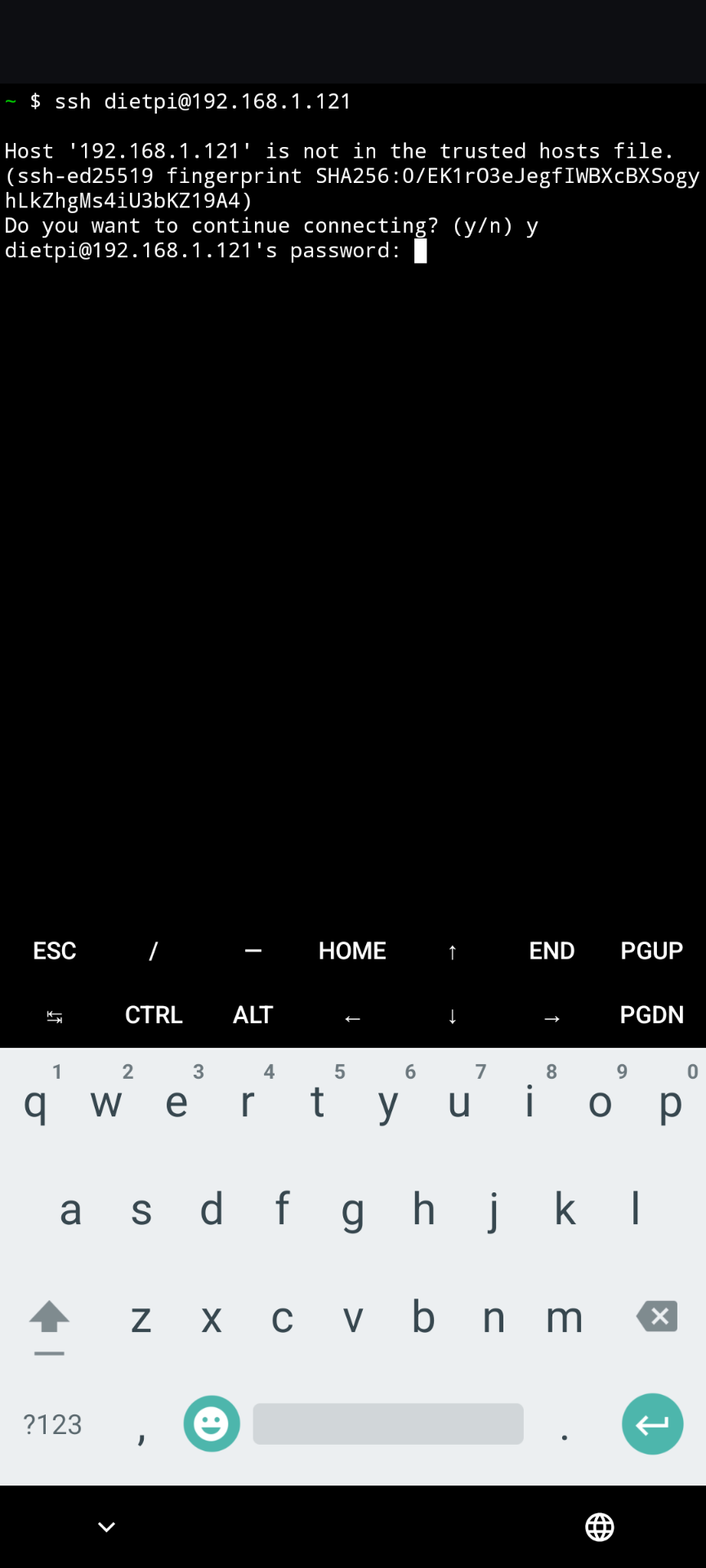 How I Use My Raspberry Pi's Terminal From My Android Phone