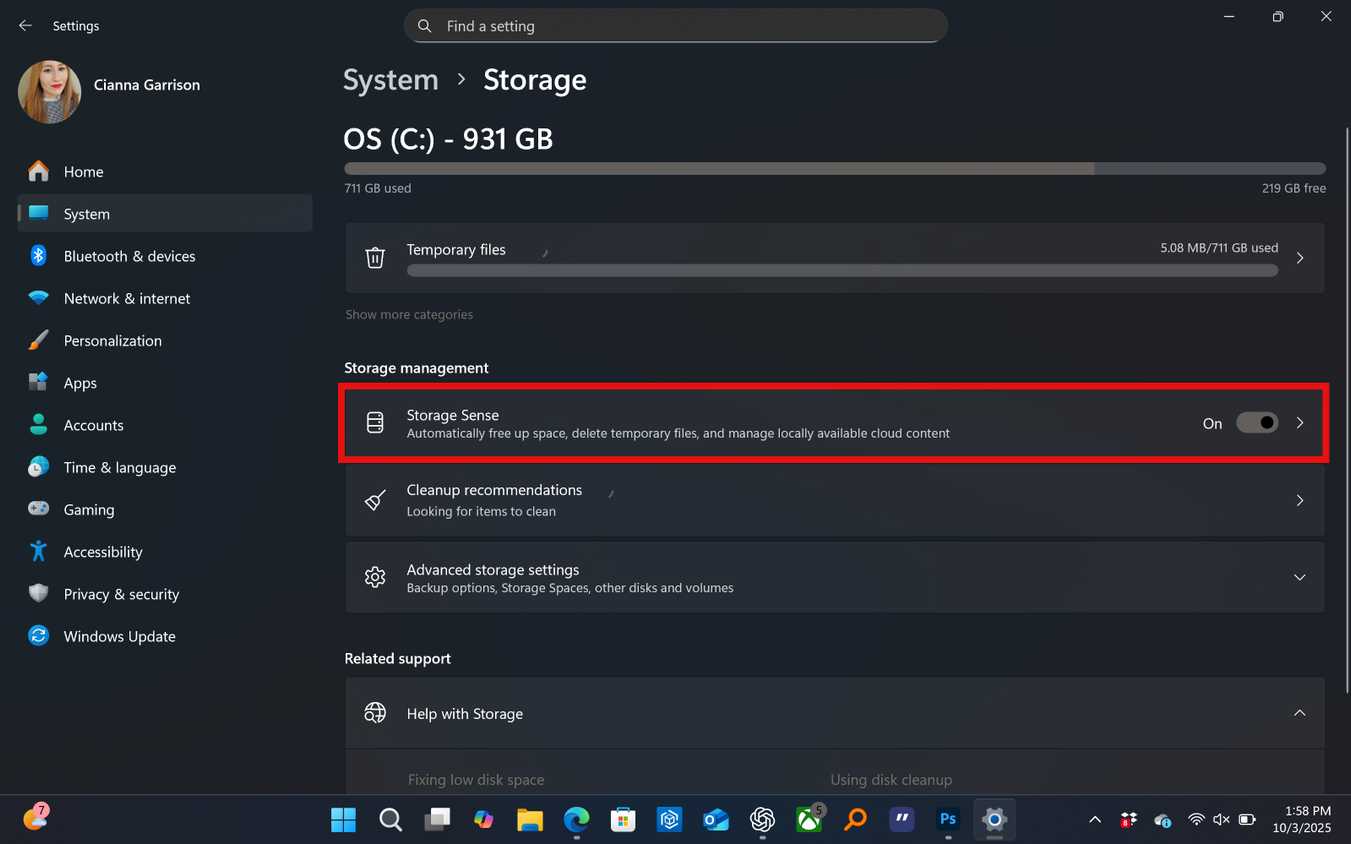 Computer Storage Settings These 5 Hidden Windows 11 Settings Instantly Made My PC Faster