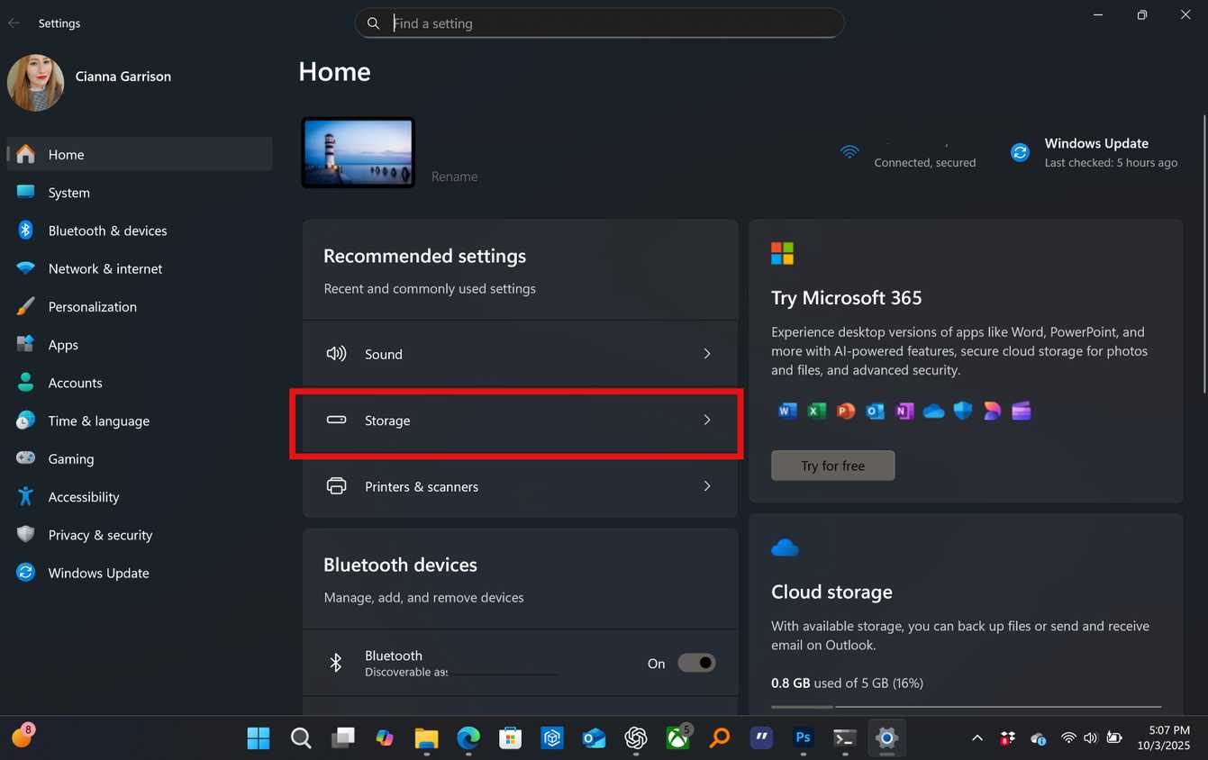Computer Storage Settings These 5 Hidden Windows 11 Settings Instantly Made My PC Faster