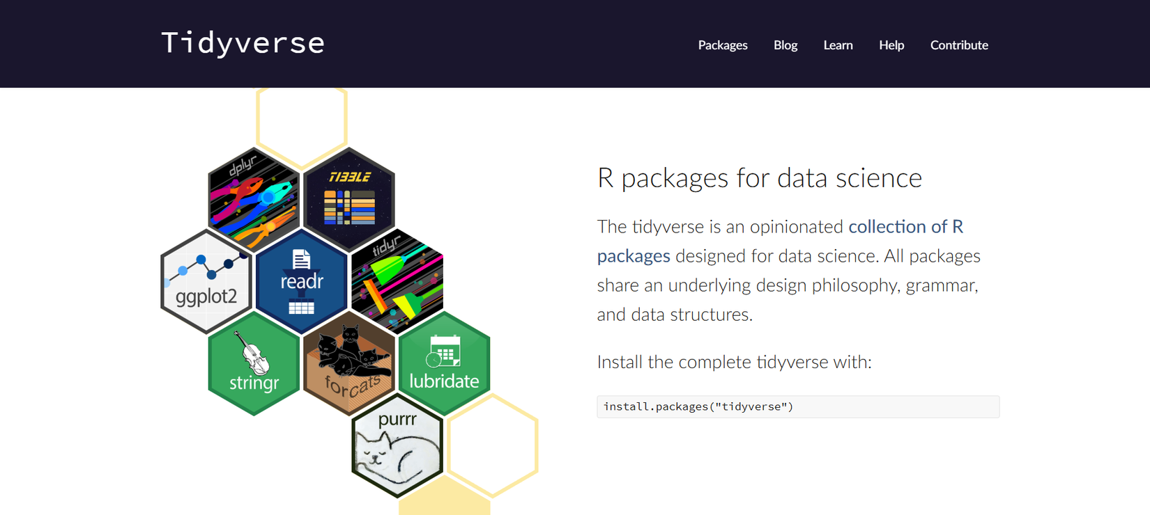 Tidyverse official website.