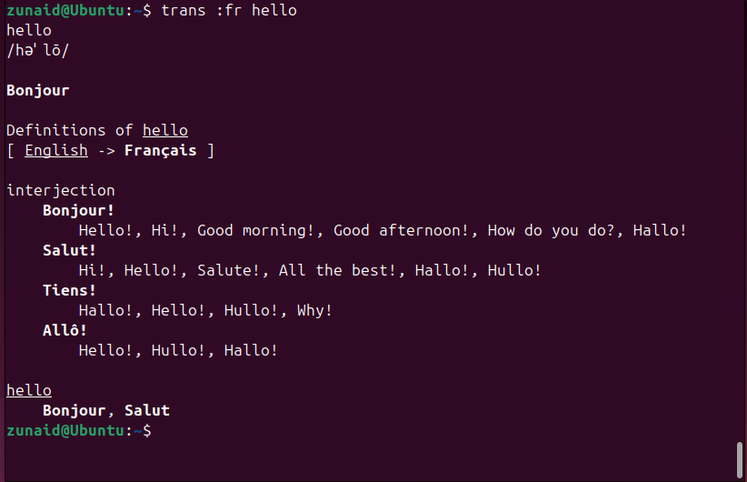 This Tool Let Me Use Google Translate in the Linux Terminal
