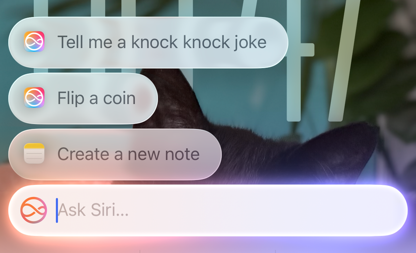 Type to Siri on iOS 26.