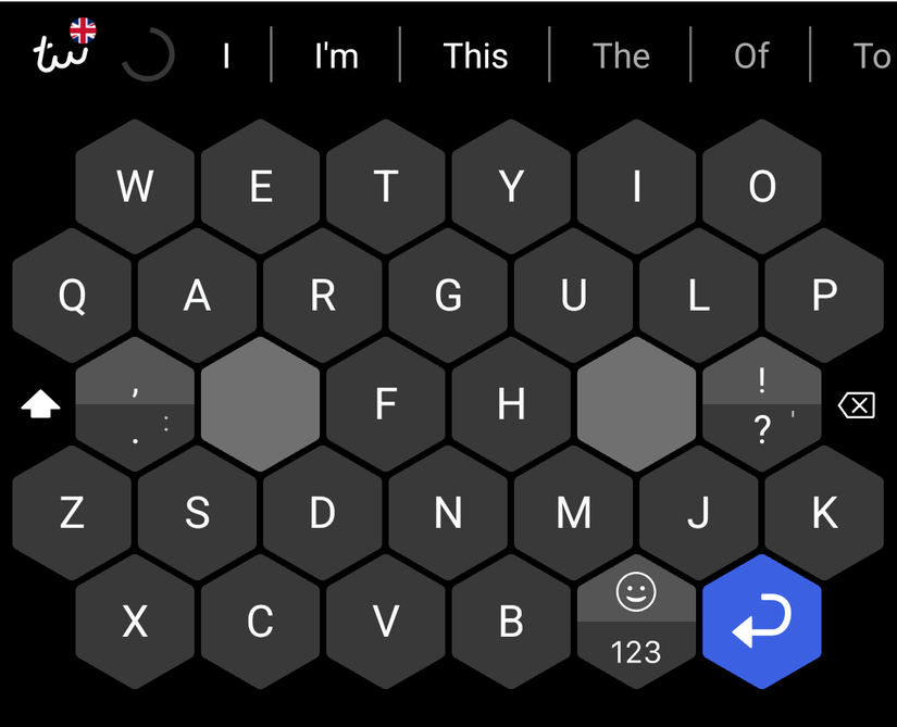 Typewise keyboard.