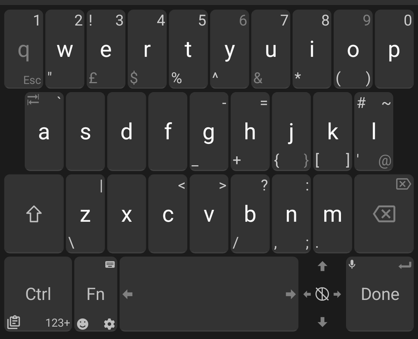 Unexpected Keyboard.