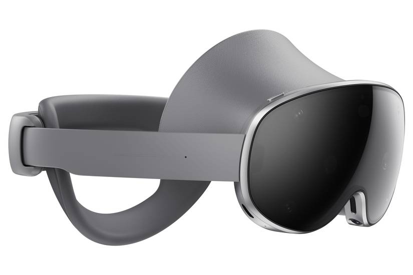Galaxy XR headset from the side