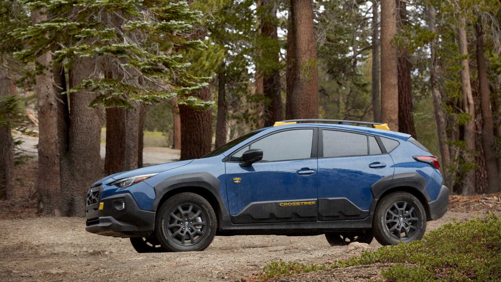 Side profile view of a 2024 Subaru Crosstrek Wilderness