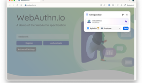 A fullscreen notification from 1password