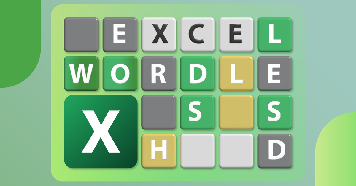 How I create a viral word game in Excel