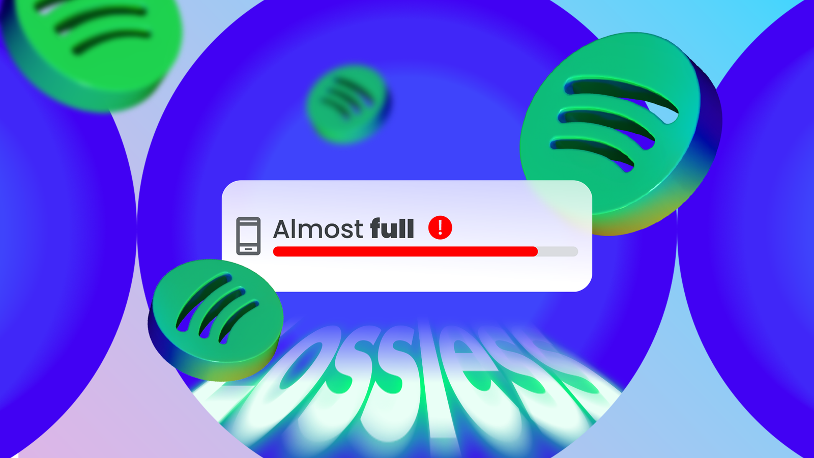 Spotify lossless is secretly wasting your phone's storage