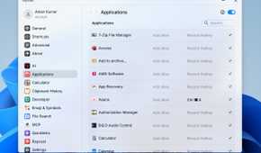 Applications option in Raycast.