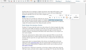 Collabora Office text editor