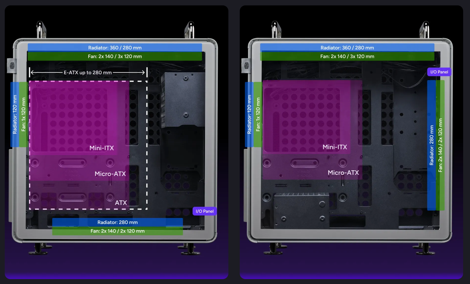 Cooler Master QUBE 540 PC Case