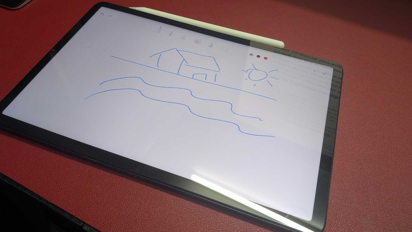 Doodling on my Mi Pad 5.