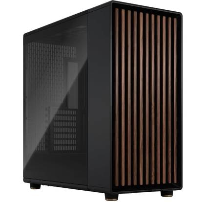 A Fractal Design North PC case in black.
