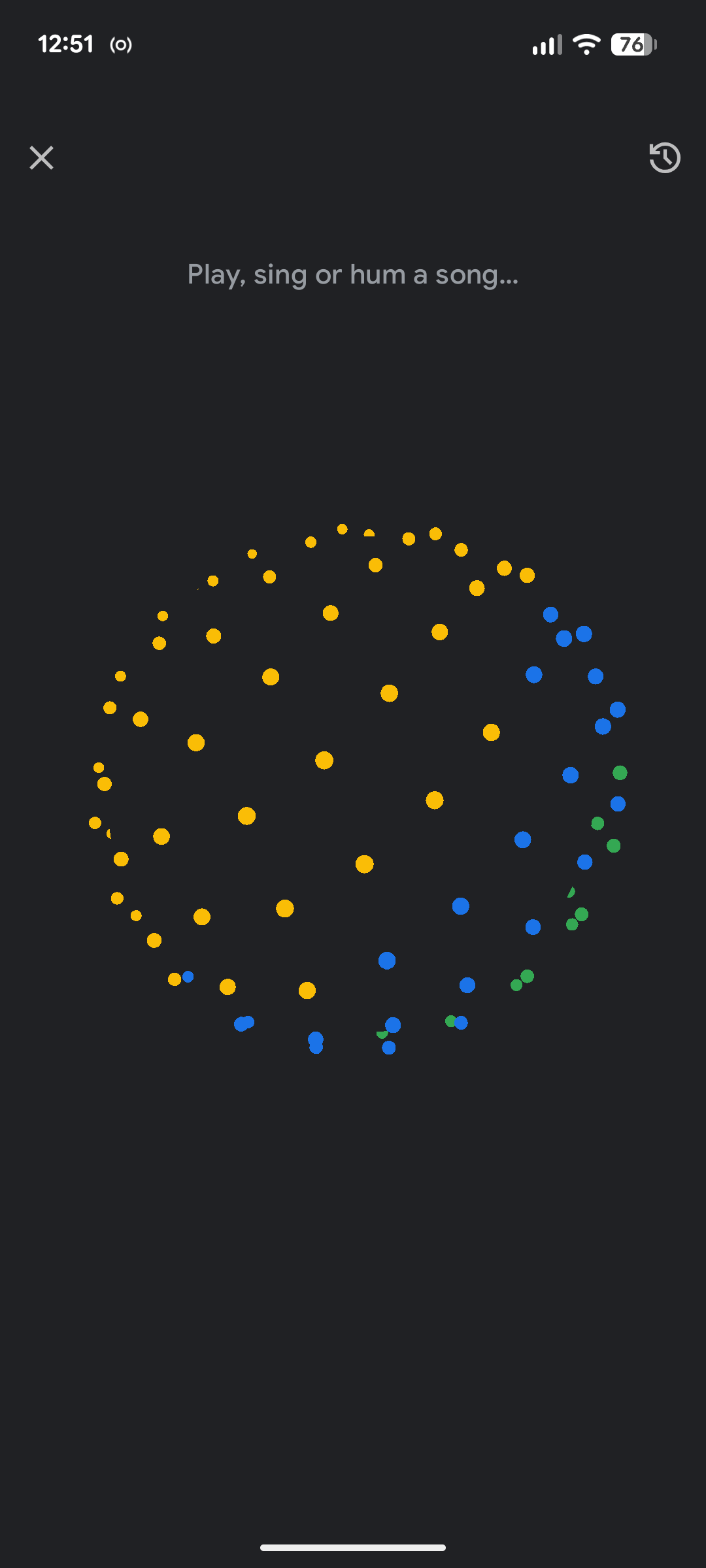 Google music recogntion screen.-1