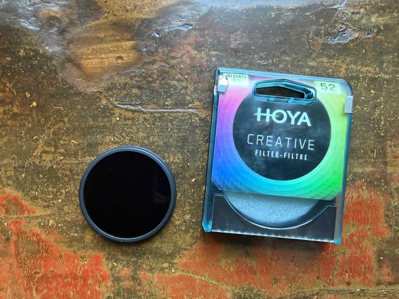 Filtro infravermelho HOYA 52mm 720nm.