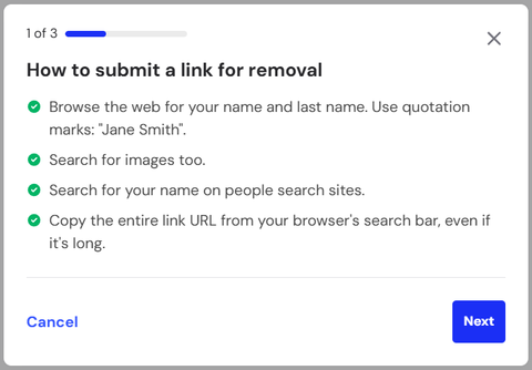 Informações de solicitação personalizada anônima (1)
