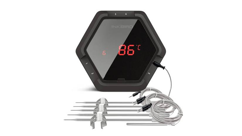 Inkbird IBT-6XS Bluetooth thermometer for smokers and grills.