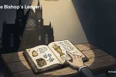 NotebookLM's video maker with a Bishop's Ledger