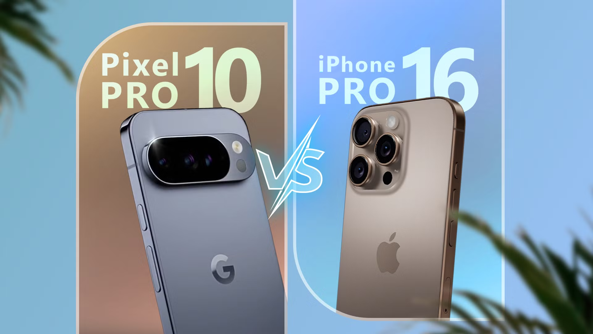 pixel 10 vs iphone 16 pro