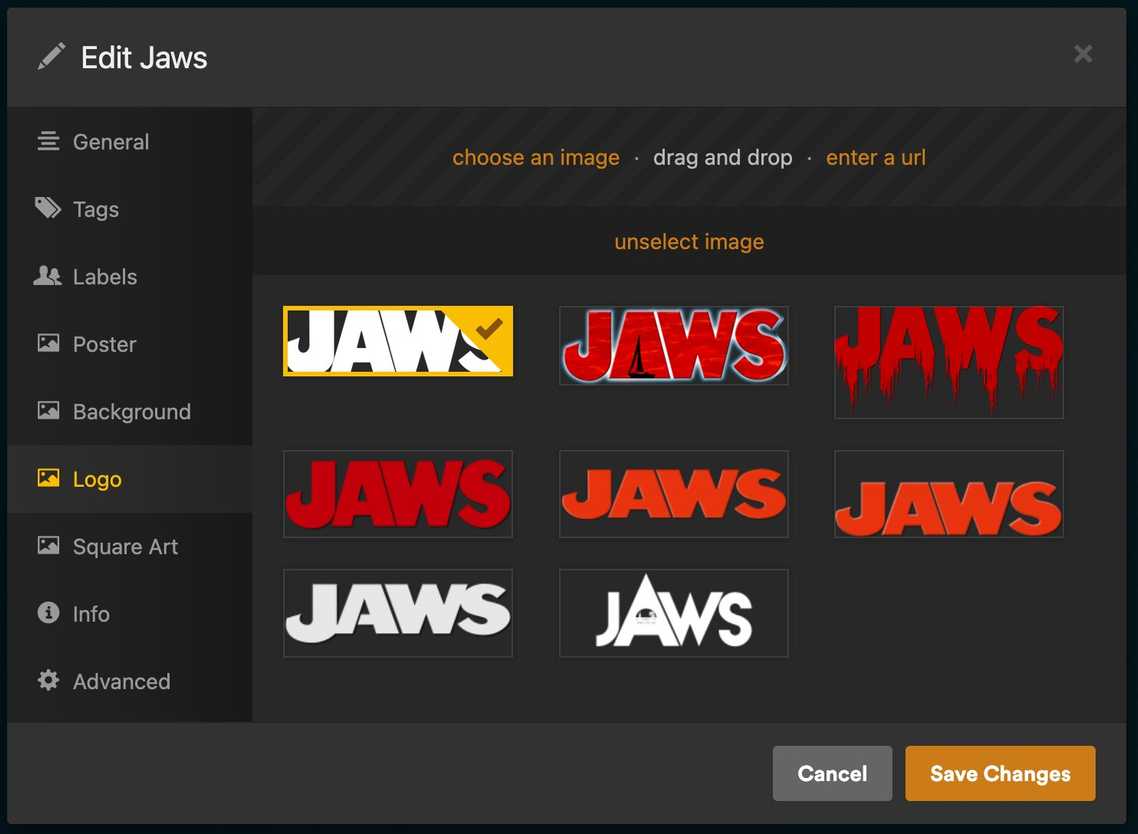 Creditplex Logo Plex is getting more artwork customization options