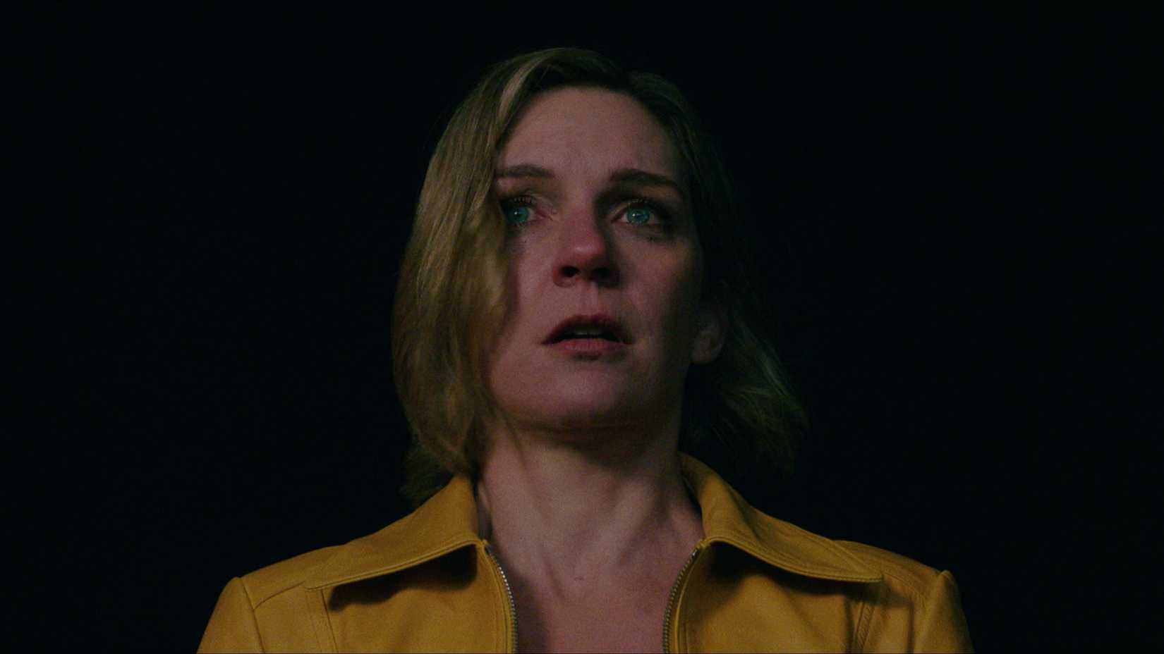 Rhea Seehorn as Carol in Pluribus.