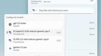 PowerToys 0.96 showing off a new description paste feature but zoomed in