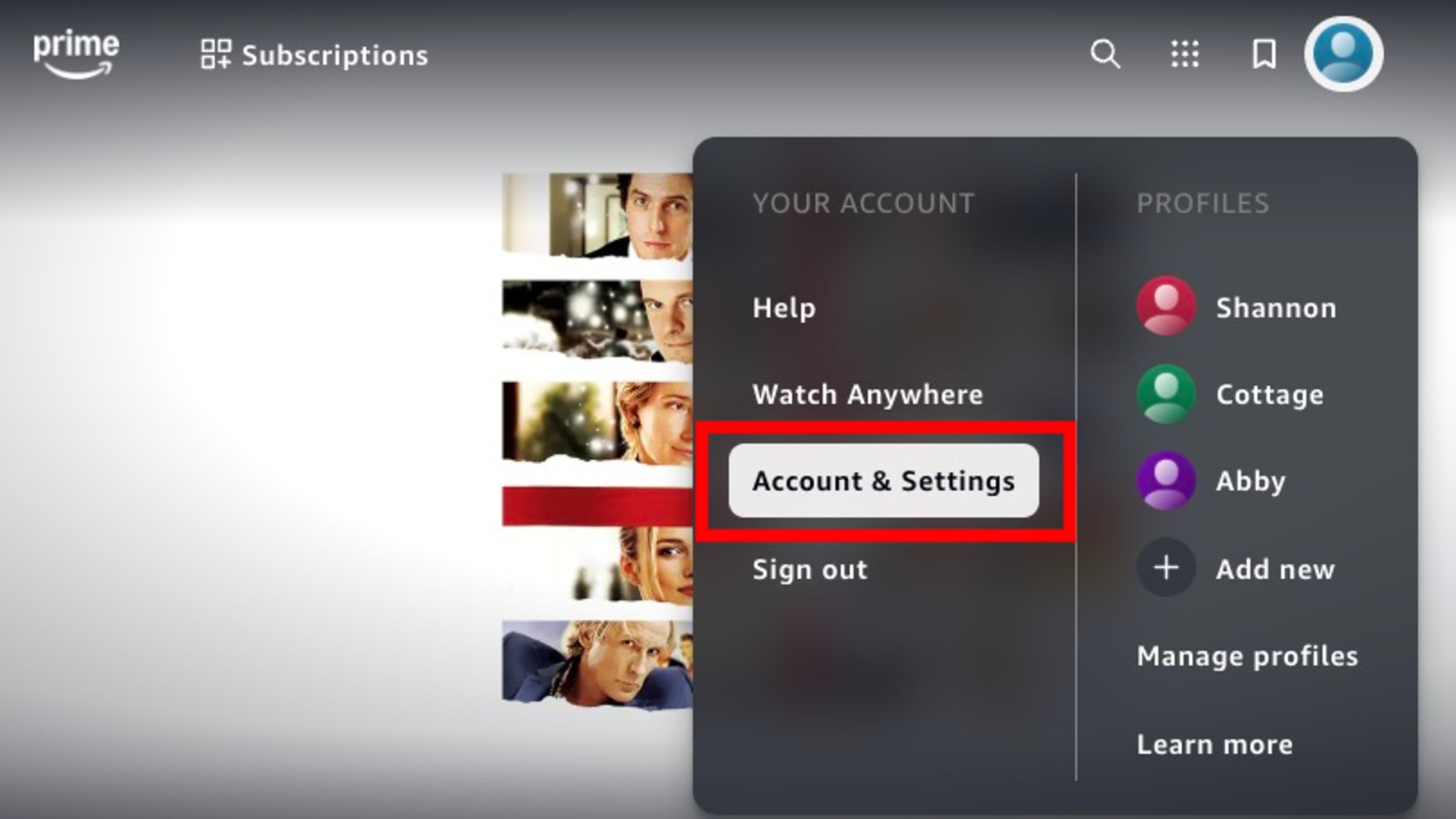 How to turn off Prime Video's autoplay previews