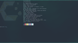 Upgrading Linux using the terminal.