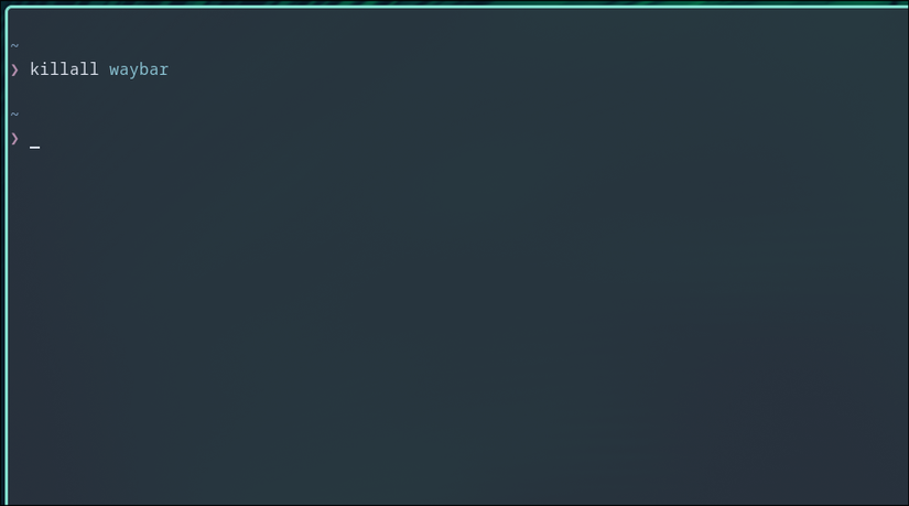 Using the Killall command on Arch to stop Firefox.