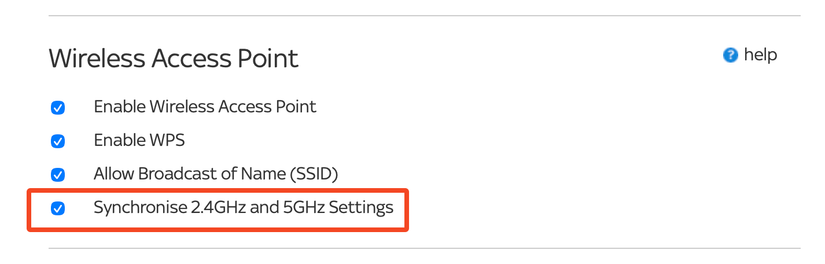 Set up separate SSIDs for different Wi-Fi bands.