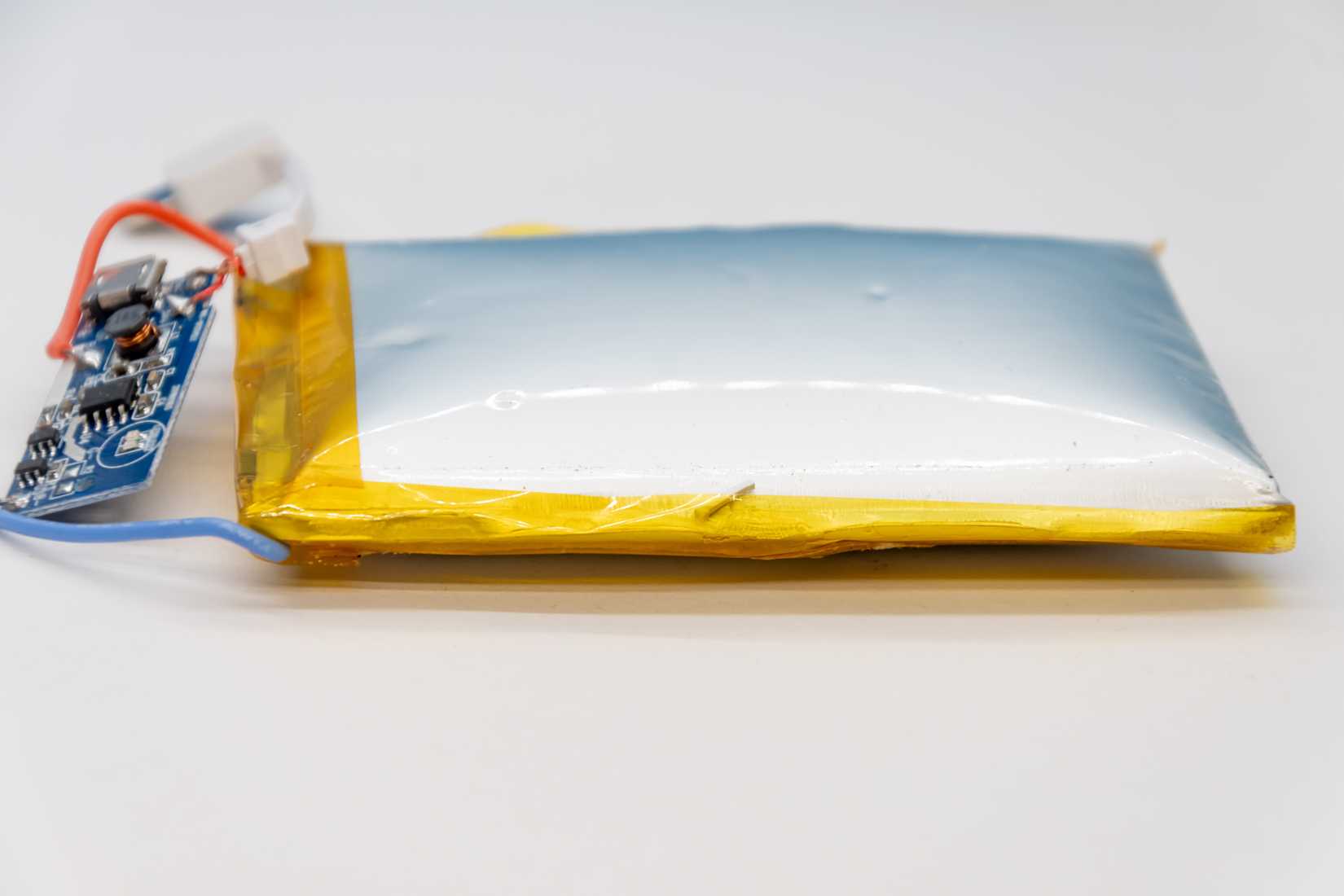 A bloated lipo battery.