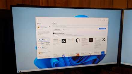 The Pinokio app open on Windows 11.
