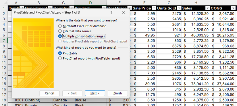 Stop using so many tabs in Microsoft Excel