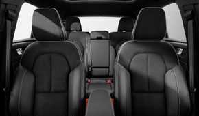 Shot of the seats in a 2018 Volvo XC40
