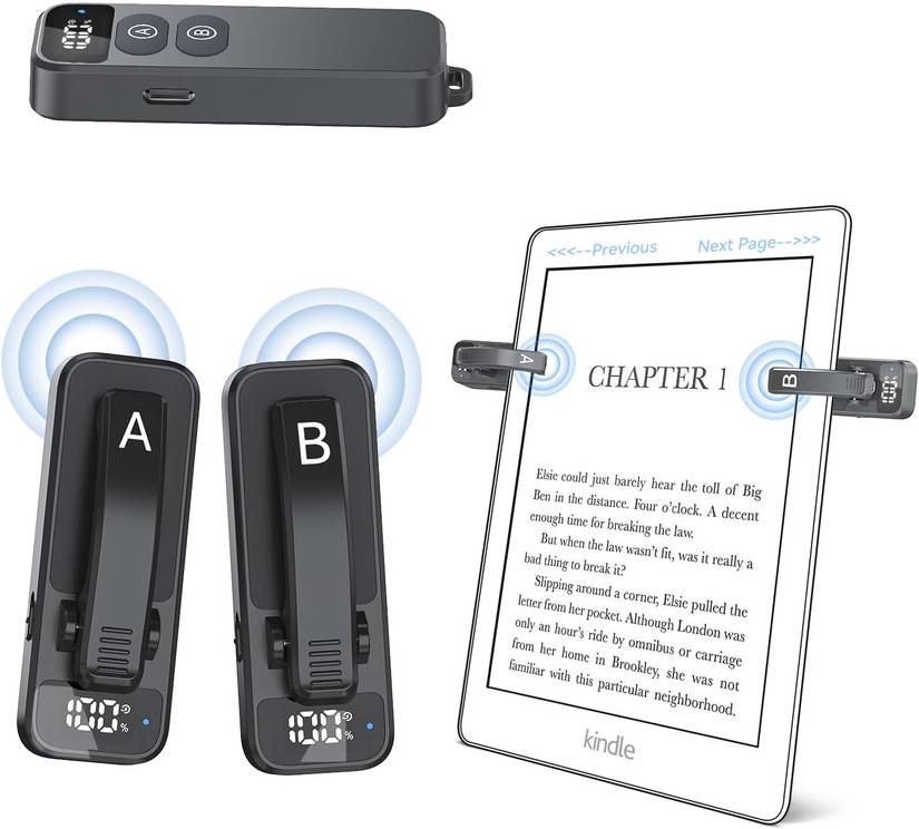 Virador de página Yuspakone Kindle.