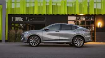 Side profile shot of a 2024 Buick Envista