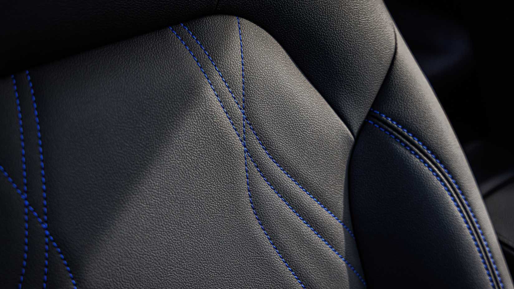 Shot of the leather upholstery in a 2024 Buick Envista