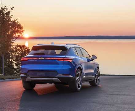 Задняя часть 2025 Chevrolet Equinox EV