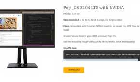 Download-Pop!_OS 22.04 LTS-Nvidia