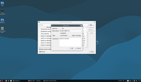 Adding a VPN shortcut.