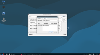 Adding a VPN shortcut.