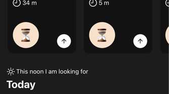 Tiimo's interface, focusing on its Explore page.