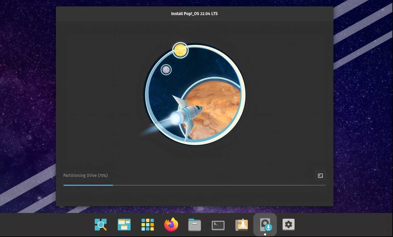 Installing-pop-_OS-drive encryption and software installation