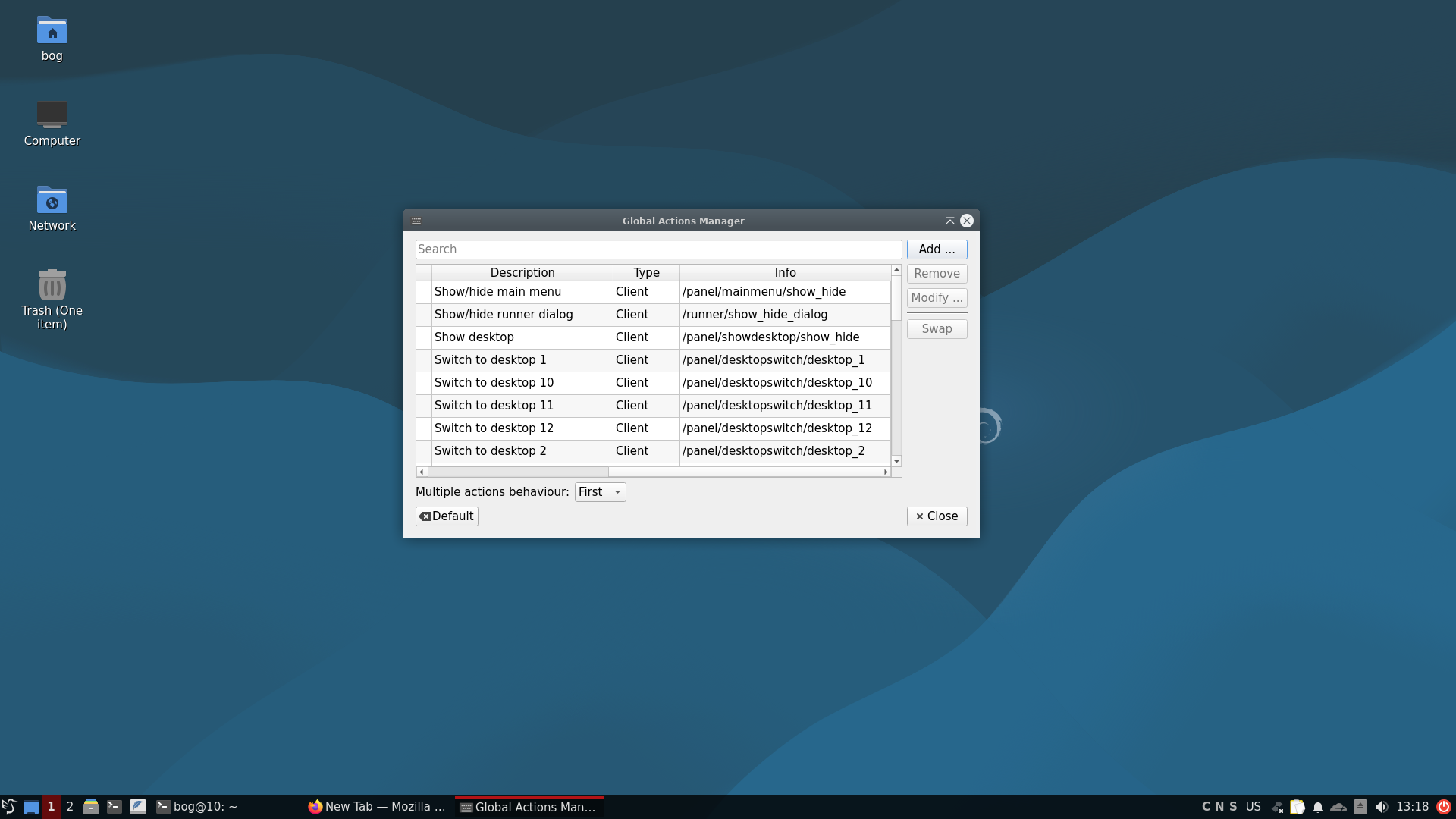 Keyboard Shortcuts for LXQt.