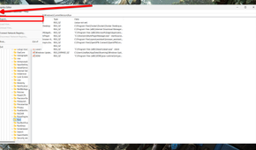 Creating a backup of the Run registry keys.