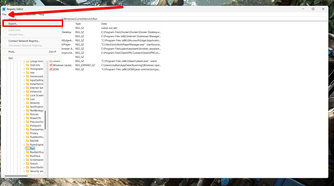 Creating a backup of the Run registry keys.