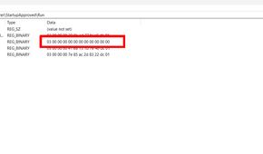 Windows Registry key for the Everything app successfully updated.